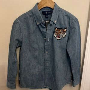Ralph Lauren button down shirt, boys, size 7